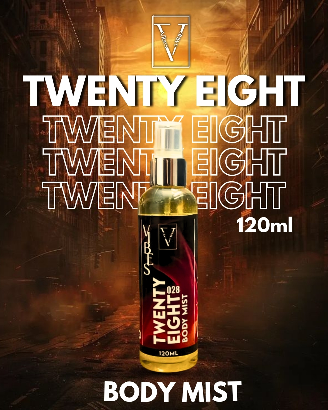 🔥 VIBES Twenty Eight Body Mist: Your Signature Scent for Every Moment! 🔥